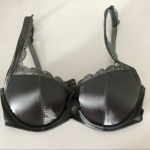 Gray Aerie push-up bra